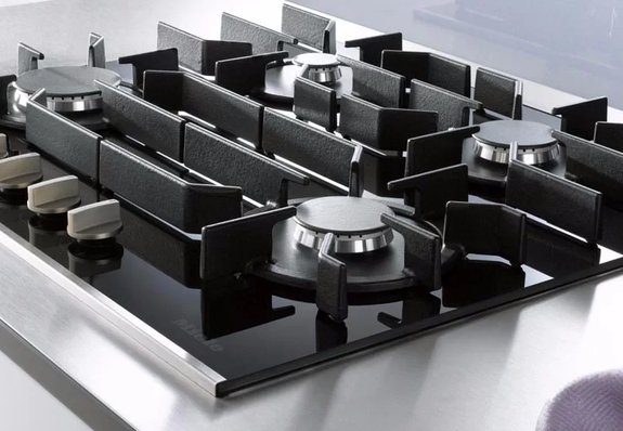 Miele KM3010 gas hob